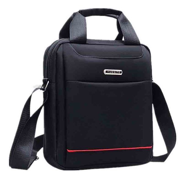 

oxford cloth material men's fashion handsome messenger bag casual large capacity simple wild shoulder bag classic design