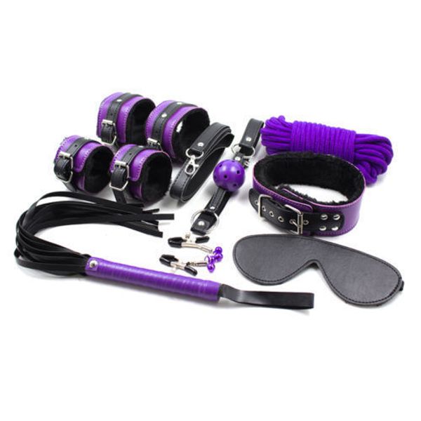 Bondage Novo kit de escravos Cosplay Easy Access Wrist Tornozuto Spreadador de barras de restrição Party bens #R45