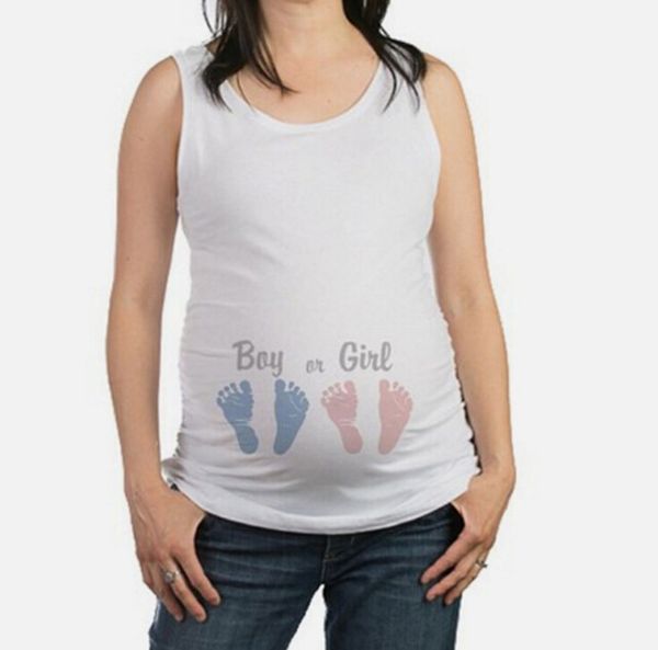 

women's tanks & camis pregnant women maternity sleeveless shirt casual cotton soft vest tank loose blouse, White