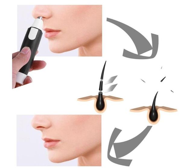 

electric shaver men nose face care hair removal trimmer cleaner tool nasal wool implement nose hair cut for men washed trimmer