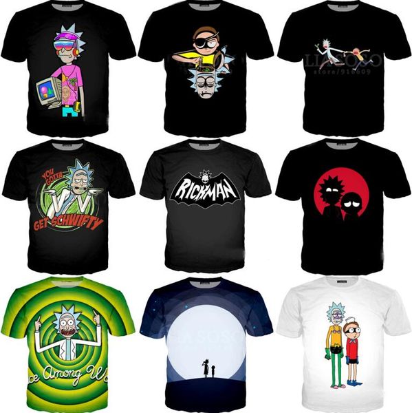 Rick and Morty Wubba Lubba Dub Dub heather t-shirt FN9204