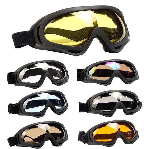 

adjustable outdoor bicycle goggles off-road glasses windproof skiing goggles dustproof sunglasses riding glasses