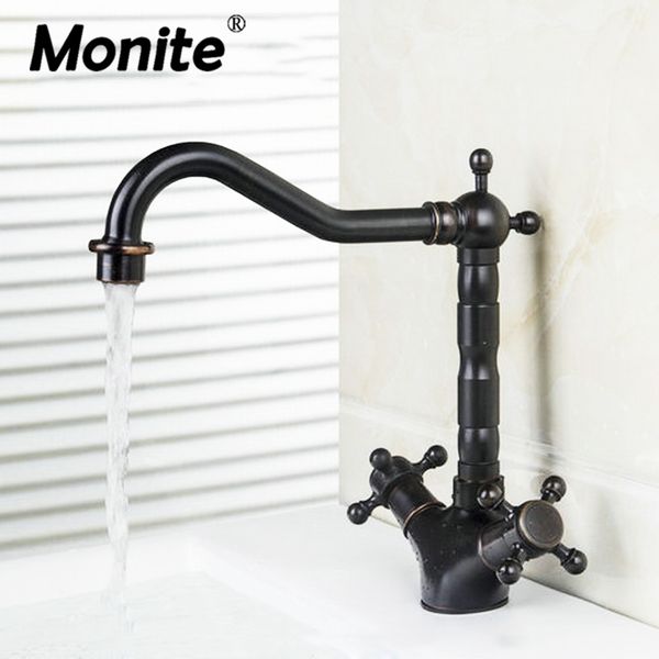 Großhandel MONITE Küchenarmatur Öl Eingerieben Schwarz Bronze Chrom Mixer Wasserhahn Küche Badezimmer Waschbecken Wasserhahn Cozinha Torneira Von ... Großhandel MONITE Küchenarmatur Öl Eingerieben Schwarz Bronze Chrom Mixer Wasserhahn Küche Badezimmer Waschbecken Wasserhahn Cozinha Torneira Von ...