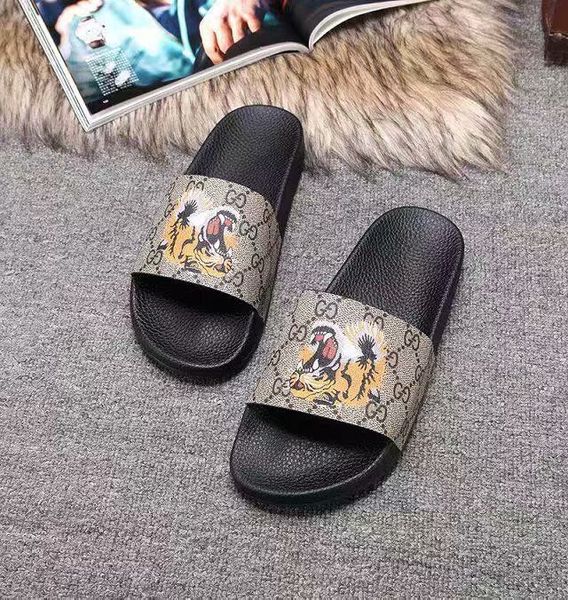 

2019 Мужчины Женщины слайд сандалии дизайнер обувь роскошные слайд летняя мода шир