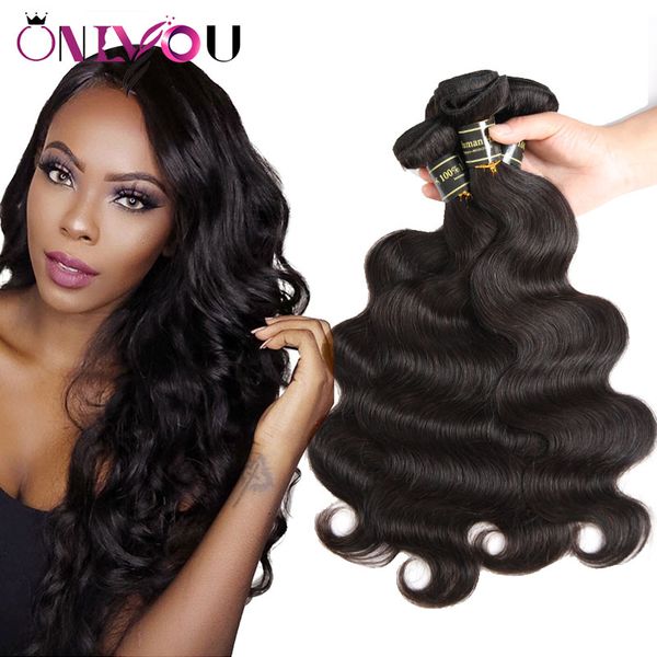 Cheap Malaysian Virgin Hair Extensions Body Wave Human Hair Weaves