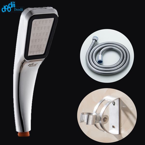 

doodii комплект головки ливня сбережений воды 300 abs отверстия с душем хром 1,5 м шланга из нержавеющей стали пространство алюминия showerh