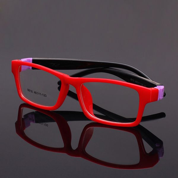 

new 2018 children eyeglasses ultralight glasses frame kids eyewear myopia amblyopia boys girls tr90 eyeglass frame wholesale, Silver