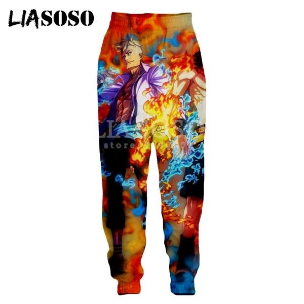 

liasoso anime one piece monkey d. luffy zoro usopp nami nico robin 3d print men's pants long pants cool casual pantsa104, Black