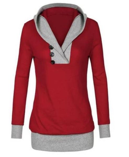 

send 2018 women winter new style arder warm hooded wei clothing@004, Black