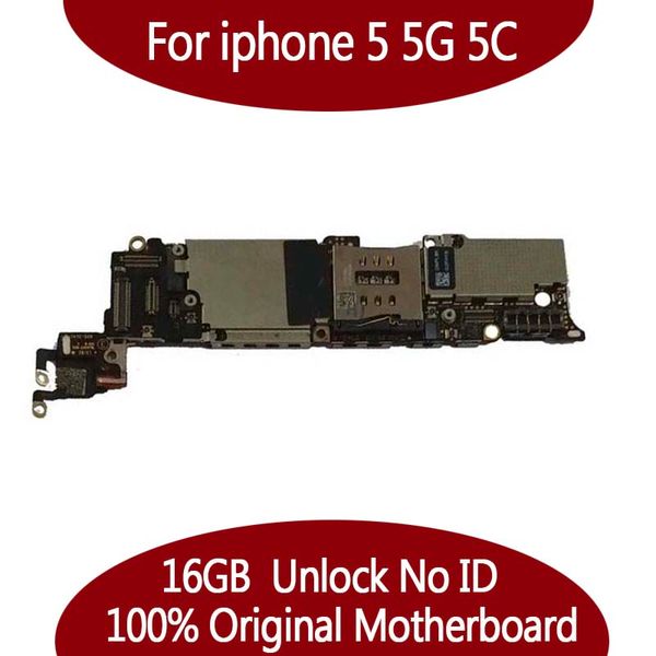 

Tested Good Working For iPhone 5 5G 5C Motherboard Mainboard Logic Board 16GB 32GB IOS system