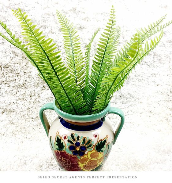 

искусственная персидская трава листья растений стены завода искусственный цветок организации цветы с листьями nephrolepis ребра листьев иску