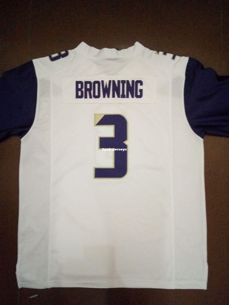 

men #3 jake ing black white or purple washington huskies alumni college jersey or custom any name or number jersey, Black;red