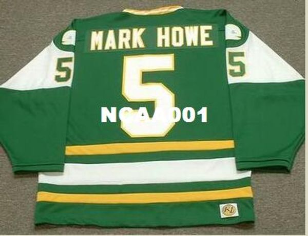 

men #5 mark howe new england whalers 1978 wha retro hockey jersey or custom any name or number retro jersey, Black;red