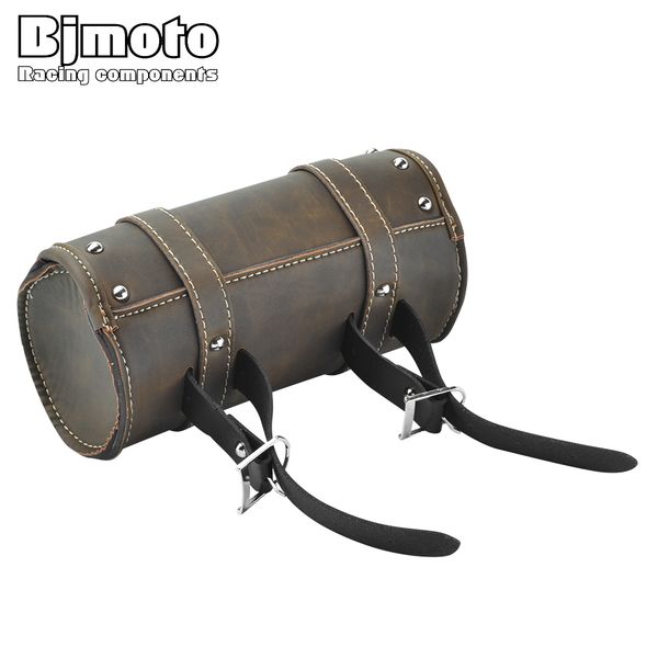 

bjmoto vintage motor scooter waterproof bike cycling racing saddle bag motocross motorbike bicycle tail rear storage bag