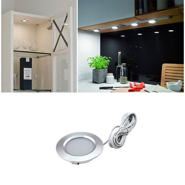 Ac 85v 265v 3w Led Under Cabinet Light Kit Puck Lights Under