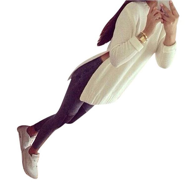 

sweater acrylic fibres knitted sweater for autumn winter fashion womens long sleeve knitted jumper sweaters women 828, White;black