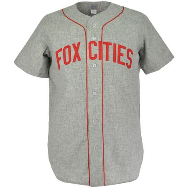 

Appleton Foxes 1972 Road Jersey 100% Stitched Embroidery Logos Vintage Baseball Jerseys Custom Any Name Any Number Free Shipping