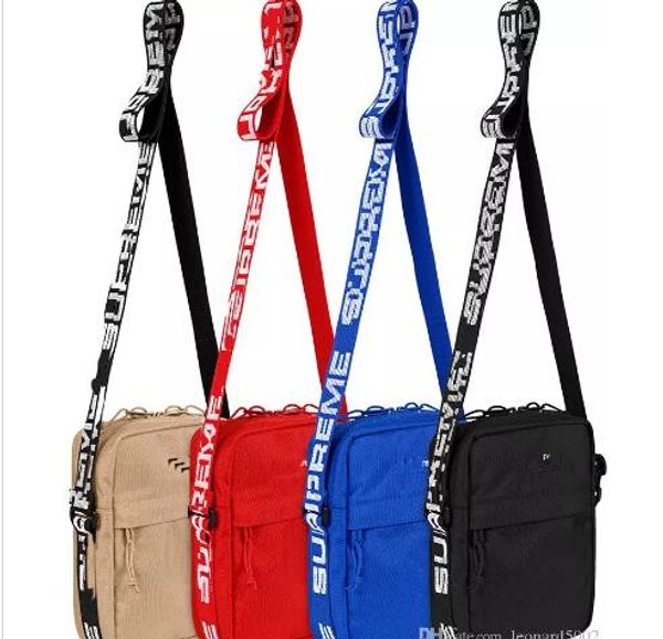

sup 44th pack chest pack sup fanny pack fashion waist bag men canvas hip-hop belt bag men messenger bags 18ss small shoulder bag
