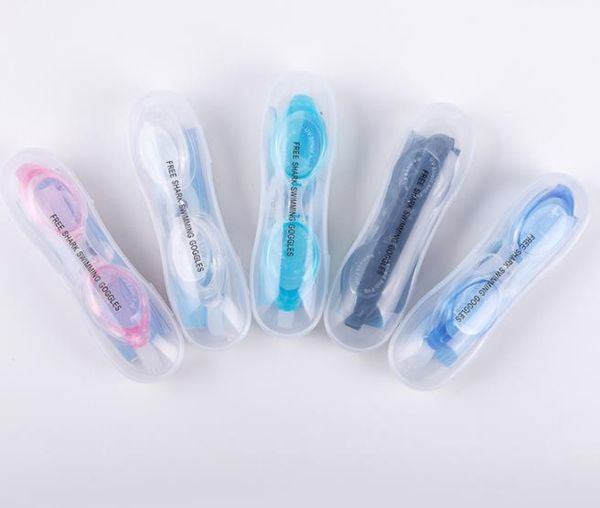 

wholesale -- high definition new silica gel swimming goggles, anti fog, anti uv and plain swimming goggles for adults