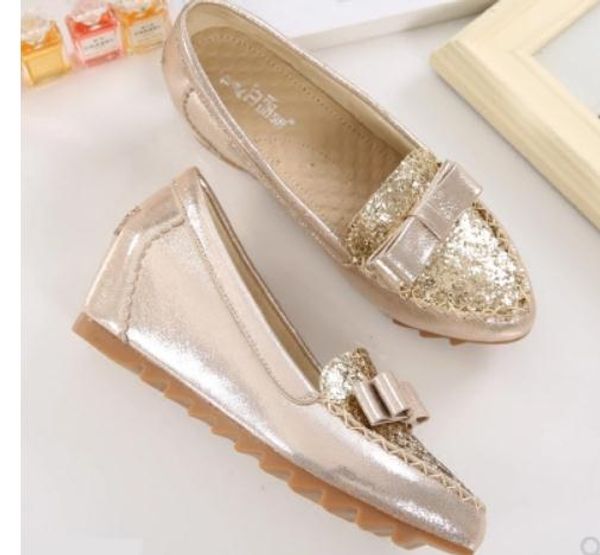 

send 2018 new style autumn korean of the female middle heel slope heel single shoes, Black