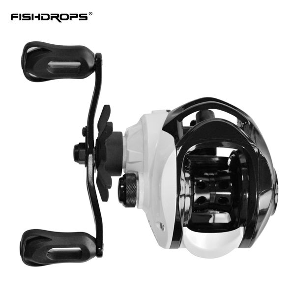 

fishdrops fishing reel bait casting 6 + 1bb 6.3:1 max drag 5.5kg