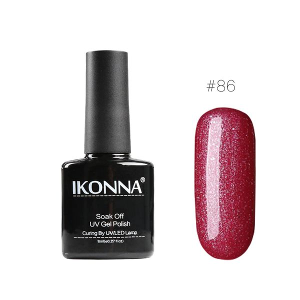 

ikonna#86 8 ml burgundy nail polish