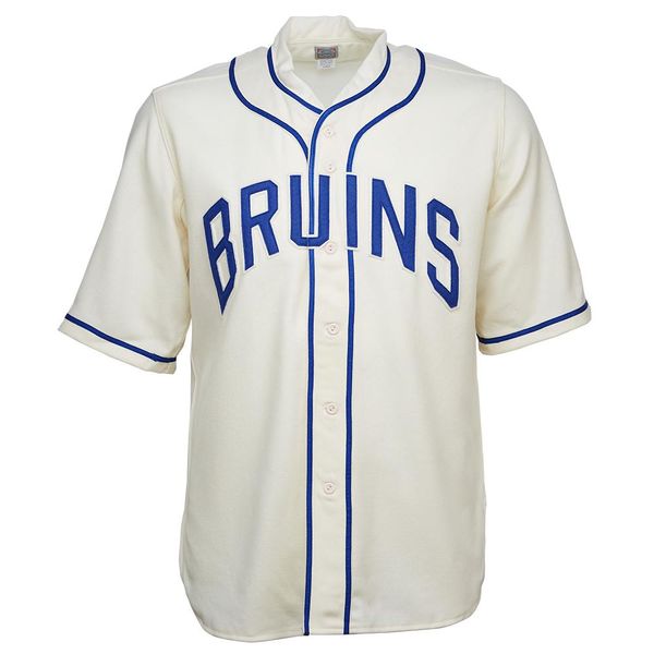 UCLA Bruins California Üniversitesi 1940 Home Jersey Çift Stiched Beyzbol Forması Erkekler İçin Kadın Gençlik Özelleştirilebilir