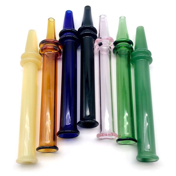 2021 New Portable Glass Pen Style Dab Heat Fast Mini NC Colored Quick