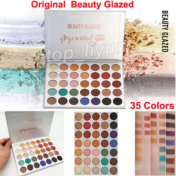 

Beauty glazed makeup eye hadow palette 35 color eye hadow matte himmer eye hadow hill palette beauty glazed brand co metic dhl free
