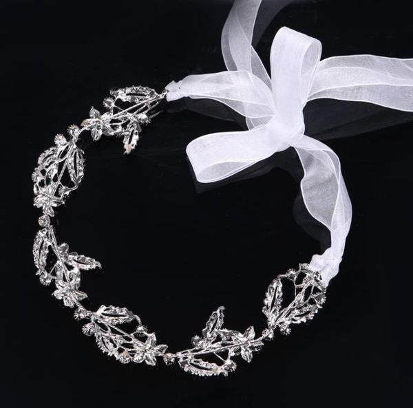 

the bride wedding dress accessories chain diamond soft hair headdress jewelry bride banquet, Silver