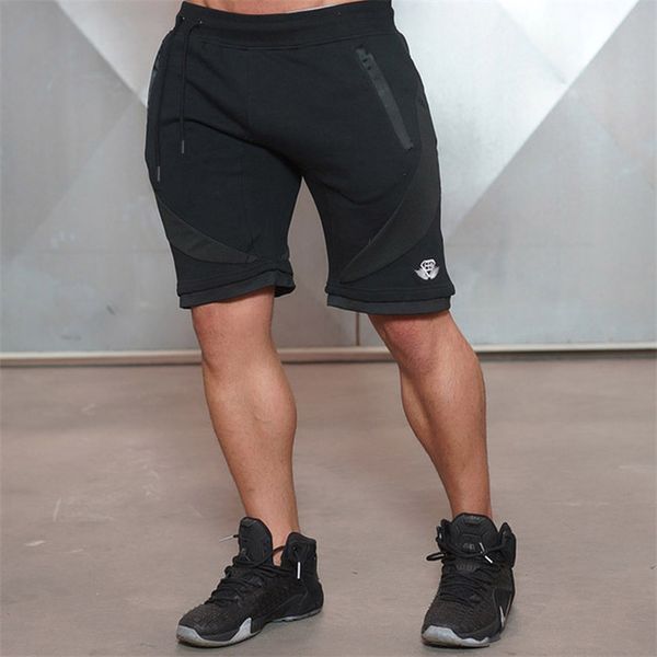 

Regular New Summer Mens Shorts Sporgyms Casual Short Brand Clothing Boys Shorts Men Jogger Trousers Knee Length Shorts Cotton