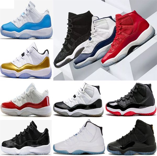 Großhandel Großhandel Herren 11 Space Jam Bred Concord Großhandel 72 10 Original 11 11s Frauen Basketball Schuhe