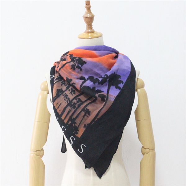 

120*120printing fashion square scarves / spring women's scarf/shawl, Blue;gray