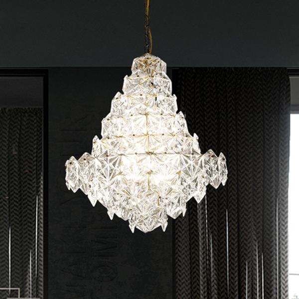 

american crystal glass chandelier led modern chandeliers lighting fixture home indoor lighting restaurant dining bed living room led lamps