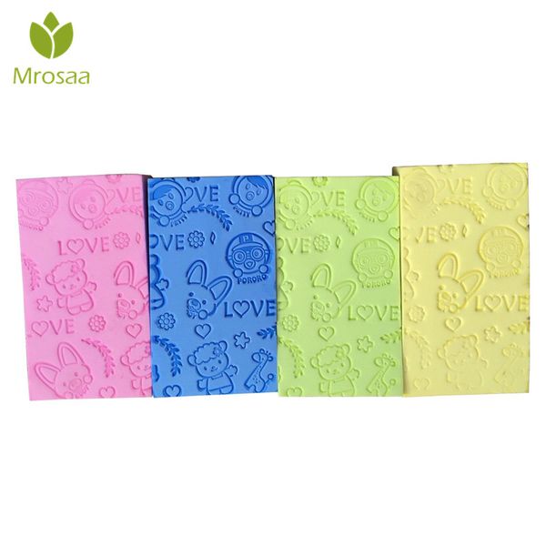 

cartoon baby kid bath sponge foam floating cleaning body soft scrubing sponge bath exfoliating wash skin spa shower