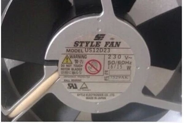 

100% tested work perfectn for us12d23 230v style fan 120*120*38mm fan