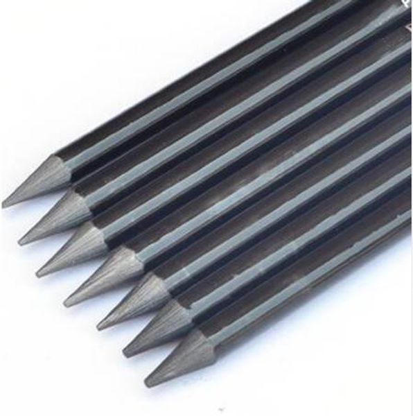 ALL-GRAPHITE Hochwertiges 7-teiliges Künstlerbleistift-Set zum Skizzieren, Zeichnen, Kunstkohle, Vollgraphit HB+2B+4B+6B+8B+10B+12B Bleistifte