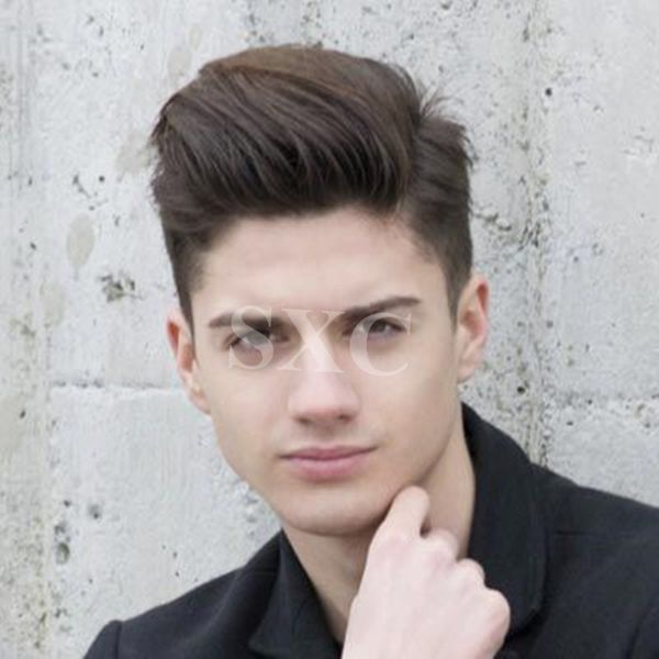 2020 Perimeter Men Toupee Top Selling Black Hair Unprocessed