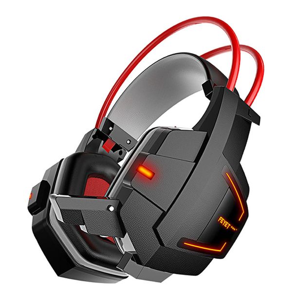 

headband style wire controle with wheat computer game headset heavy bass stereo denoise internet bar professional e-sport hd voice headphone