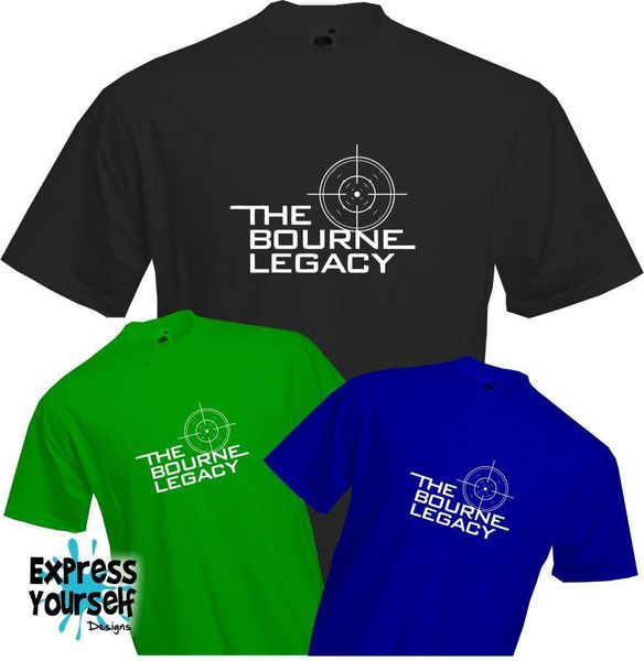 

bourne legacy - target - quality t-shirt, White;black