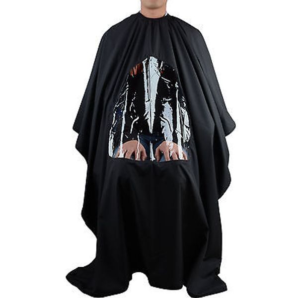 

hair cutting cloth black salon barber gown cape apron hairdressing hairdresser party supplies