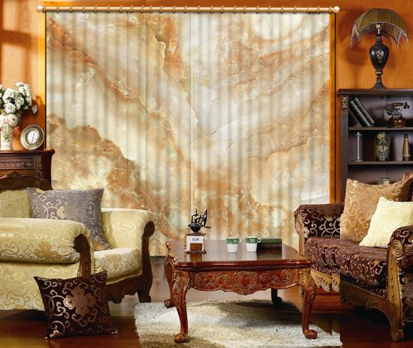 

3d decorations for home marble living room blackout curtain for bedroom