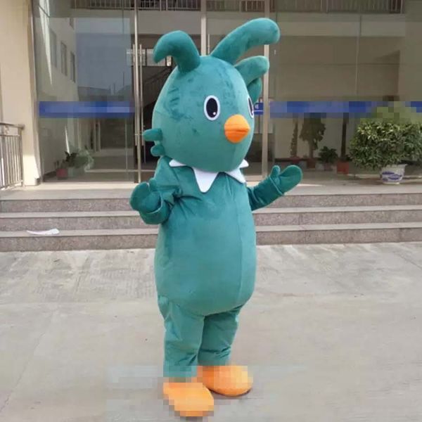 Acheter Fishion Taille Adulte Cartoon Vert Petits Oiseaux Mascotte Oiseau Bébé Costume Sur Mesure Déguisement Kit Mascotte Thème Déguisement Carniva