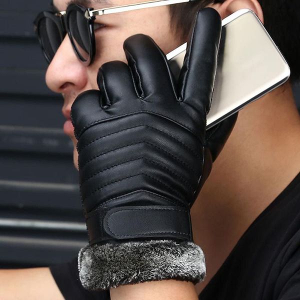 

New Arrival Fashion Men Women Leather Gloves High Quality Designer Winter Gloves Casual Soft Genuine Leather