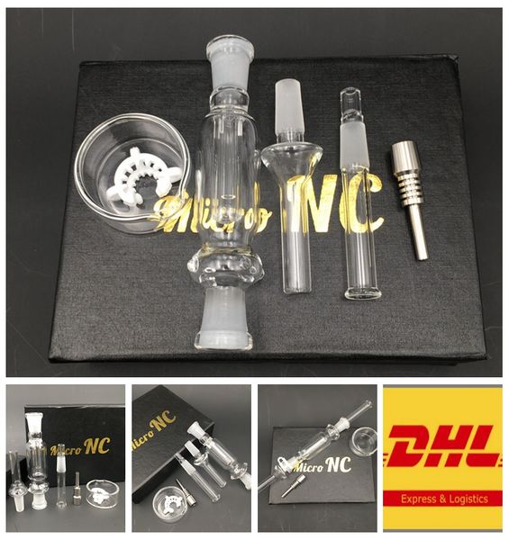 

Мини Нектар Коллектор Kit 10mm Nector Коллекторы Dab соломы нефтяных вышек Micro Курение комплекты стекла водопроводная труба Titanium Наконечник 21см Длина Mic01