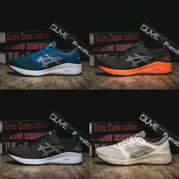 asics roadhawk ff femme blanche