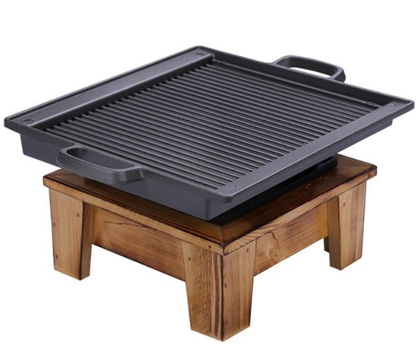 

portable aluminum bbq grills with non-stick aluminum plate commercial holtel household outdoor square stove for single people couples lover