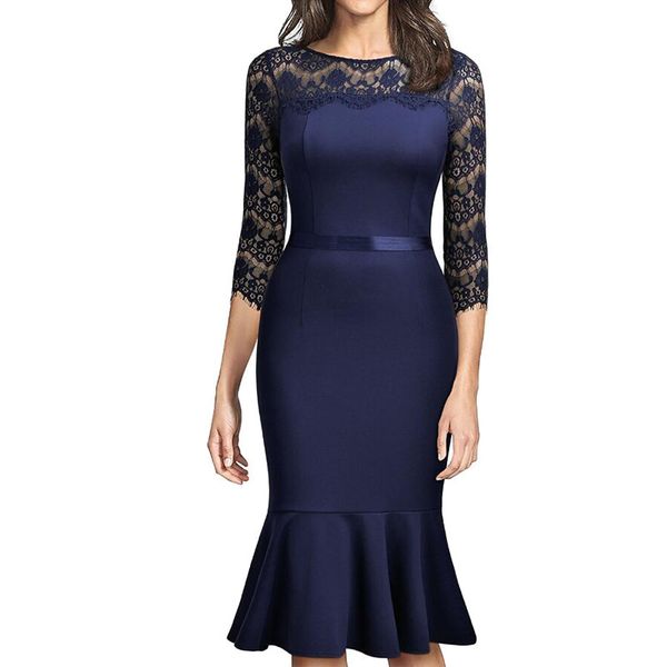

women's clothing 2018 summer fashion lace vintage plus size bodycon speaker/mermaid cocktail party dresses evening dress women clothes, White;black