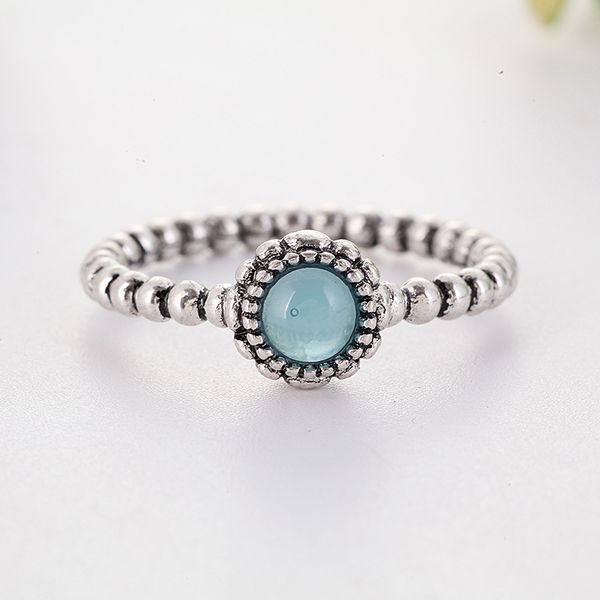 

pink moonstone rings for women retro man jewelry flower ring cubic zirconia ring jewelry bague femme anillos mujer o4f401, Golden;silver