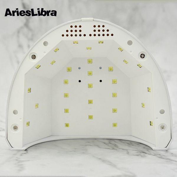 

arieslibra 48w white led uv lamp for uv nail gel polish nail dryer as machine art dryer with led white light